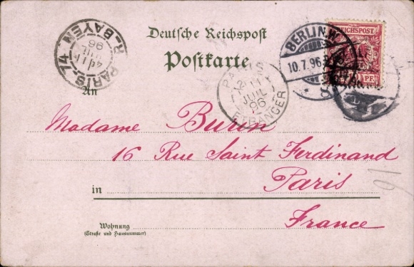 lito Berlin Treptow, wystawa handlowa 1896, budynek dla wędkarstwa i sportu, żywność