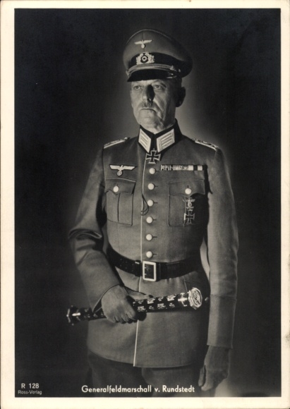 Odznaka Feldmarszałka Gerda von Rundstedta, Wehrmacht, Buława Marszałkowska, Krzyż Rycerski