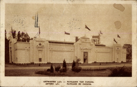 PC Antwerp Flanders, World Exhibition 1930, Pavilion of Canada