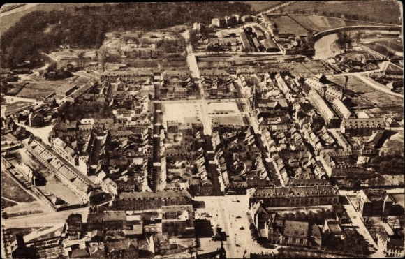 PC Saarlouis in Saarland, aerial view