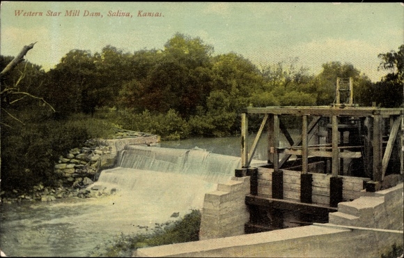 Ak Kansas VS, Western Star Mill Dam, Salina