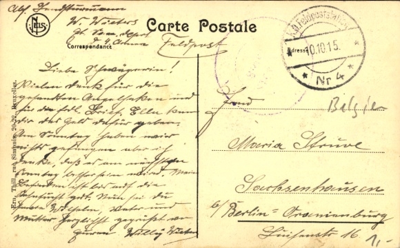 Postcard Gent Gent East Flanders, Casino, Red Cross ambulance