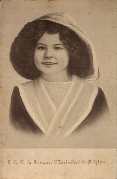 Picture Princess Marie-José of Belgium, child portrait