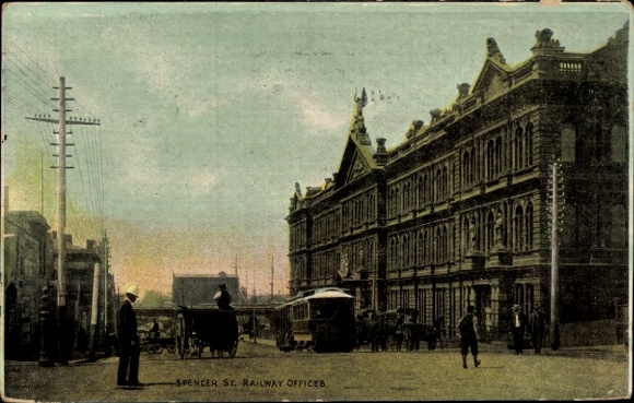 PC Melbourne Australia, Spencer Street, Railway Offices