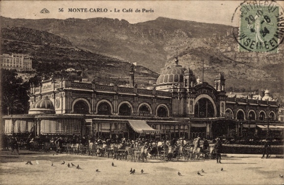 CPA Monte-Carlo Monaco, Le Café de Paris
