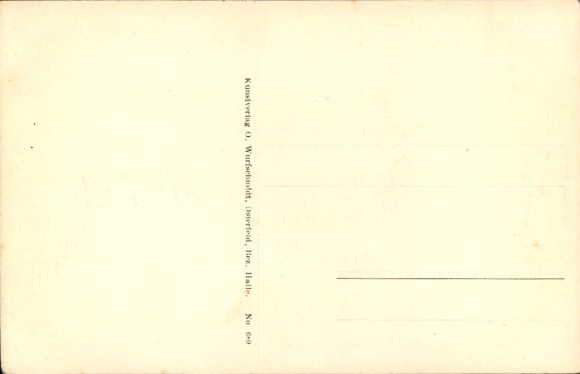 Postcard Sondershausen in the Kyffhäuserkreis Thuringia, Castle