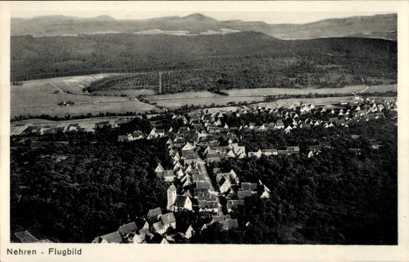 KP Nehren nad Mozelą, zdjęcie lotnicze
