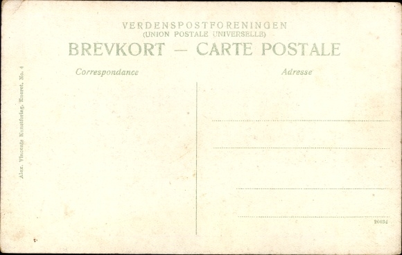 Postcard København Kopenhagen Dänemark, Frederiksholms Kanal