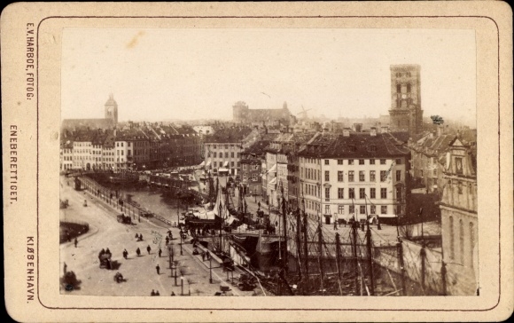CdV København Kopenhagen Dänemark, View from Borstaarnet