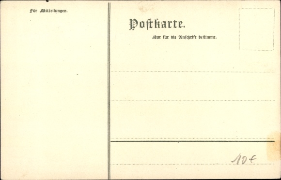 Artist Postcard Thoma, Hans, closing time, man in front of his house, sunset, dog