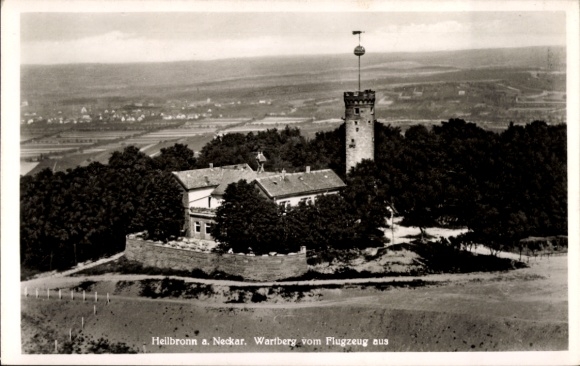KP Heilbronn am Neckar, Wartberg, zdjęcie lotnicze