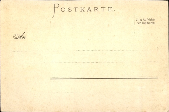Kunstenaar litho Biese, C., Remagen am Rhein, afstandsschot, Apollinariskirche