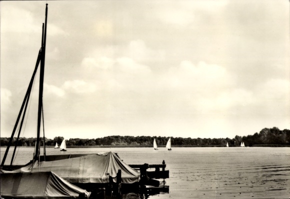 Postcard Fürstenberg an der Havel, Schwedtsee