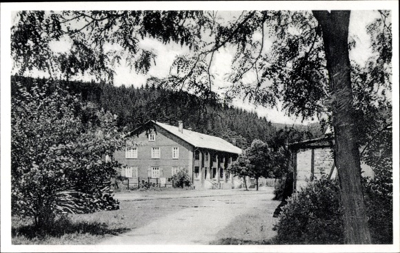 Postcard Herdorf im Hellertal, convalescent home Concordia, Westphalia