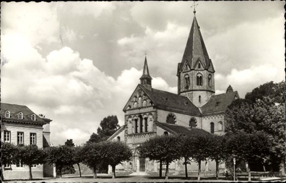 Postcard Sinzig am Rhein, Church of St. Peter