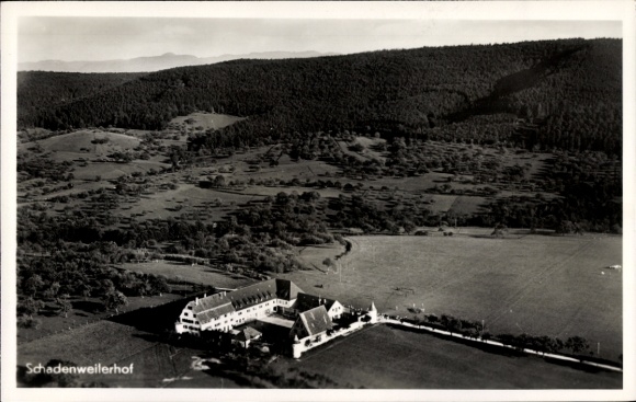 KP Rottenburg am Neckar, Schadenweilerhof, Schadenweiler Hof, zdjęcie lotnicze