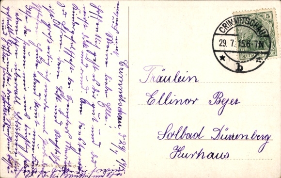 Artist Postcard Engelhard, POE, Tell us something about the Hindenburg, war veteran, children