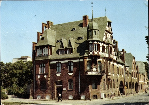 Postcard Schwedt on the Oder, Old Mill
