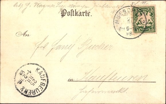 Kunstenaar litho Guggenberger, Thomas, Isarlust, riviergedeelte