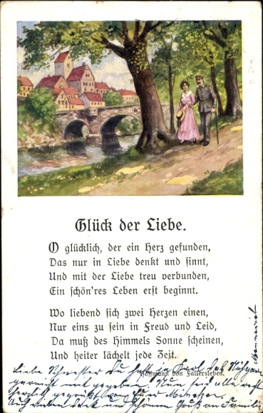 Song Postcard Happiness of Love