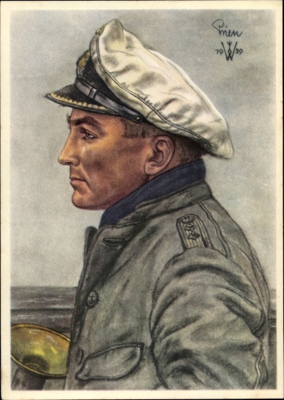 Artist PC Willrich, Wolfgang, Lieutenant Günther Prien, Knight&#39;s Cross recipient, VDA