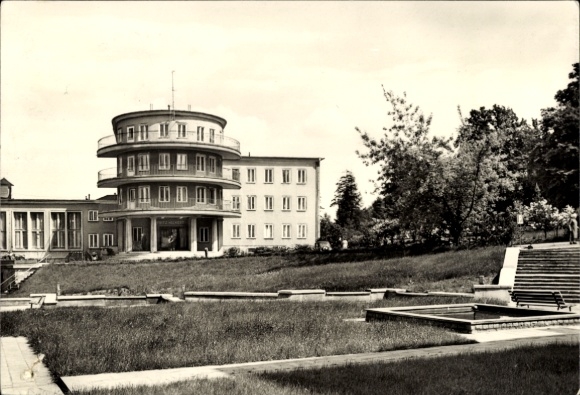 Ak Gernrode Quedlinburg in de Harz, FDGB vakantiehuis Fritz Heckert