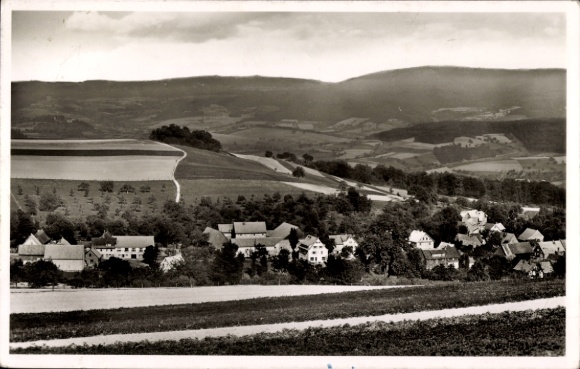 Postcard Winterkasten Lindenfels Odenwald, general view