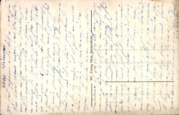Postcard Germersheim in Rhineland Palatinate, Hauptstraße