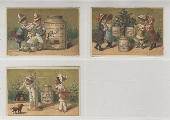 Liebig Series Sanguinetti 85 Genre Figures 1878