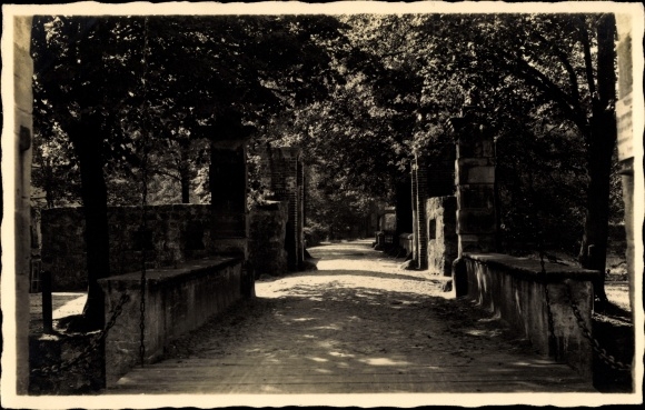 Photo PC Lüdinghausen in Münsterland Westphalia, street section