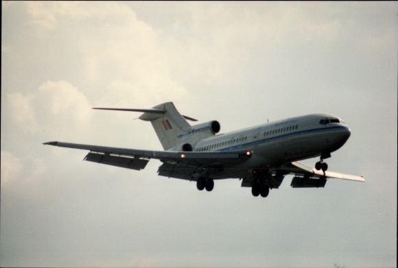 Photo Belgian passenger plane, Boeing 727