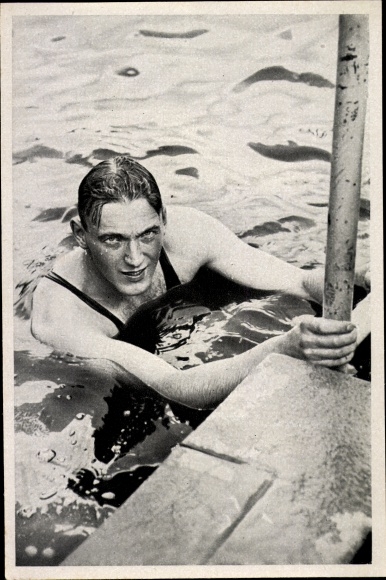 Collection picture Olympia 1936, German swimmer Erwin Sietas