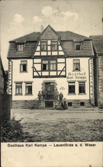 KP Lauenförde w Weserbergland w Dolnej Saksonii, Gasthaus Karl Kempe