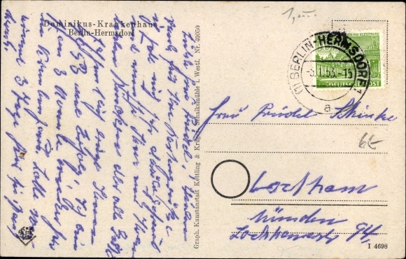 PC Berlin Reinickendorf Hermsdorf, Dominikus Hospital
