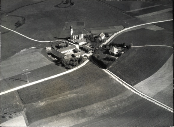 Photo Johanneskirchen Vilsbiburg in Lower Bavaria, aerial photograph