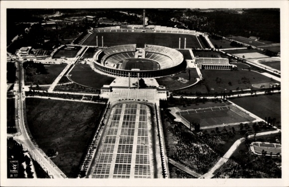 PC Berlin Charlottenburg Westend, Reichssportfeld, aerial photo