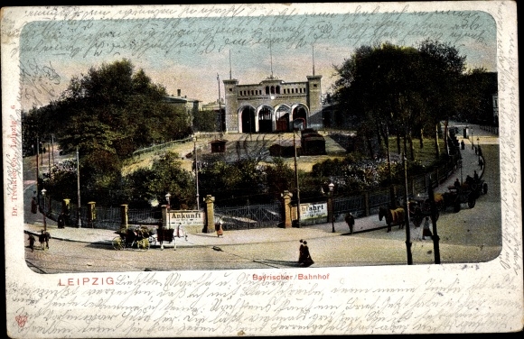 Chromo-Litho Leipzig in Saxony, Bavarian station