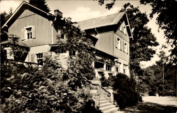 Ak Kriebstein Saksen, Waldhaus Lauenhain