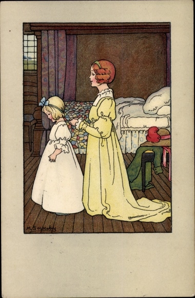Artist PC Sowerby, M., Twee meisjes