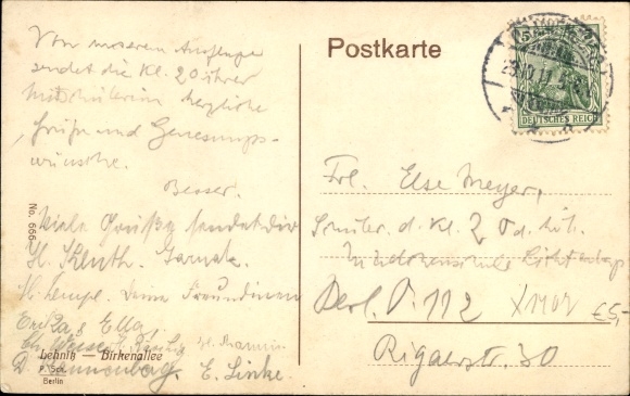 PC Lehnitz on the Nordbahn Oranienburg, Birkenallee