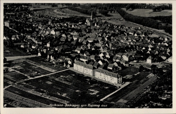 KP Böckingen Heilbronn am Neckar, zdjęcie lotnicze
