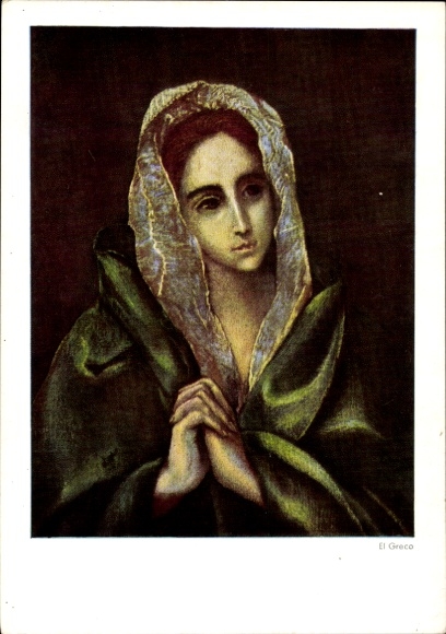 Künstler Ak Greco, El, Mater Dolorosa