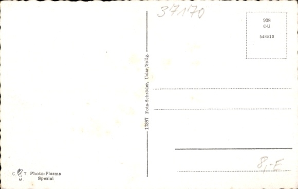 Postcard Uslar im Solling Lower Saxony, Langestraße, Schubert store