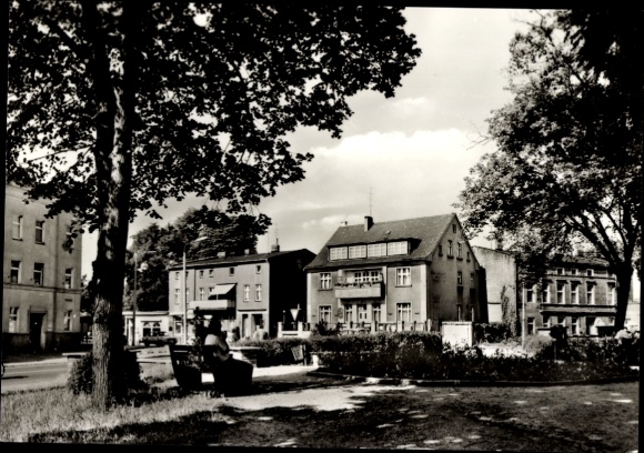 Ak Angermünde in der Uckermark, Park