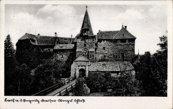 Ak Lauf an der Pegnitz in Mittelfranken Bayern, Schloss