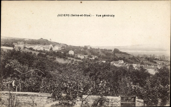 Postcard Juziers-Yvelines, general view