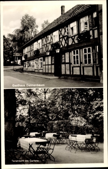 PC Liebenburg am Harz Lower Saxony, Inn Dannenbaum, garden