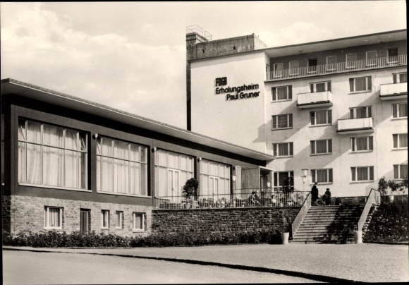 Postcard Rauschenbach Cämmerswalde Neuhausen in the Ore Mountains, FDGB convalescent home Paul Gruner