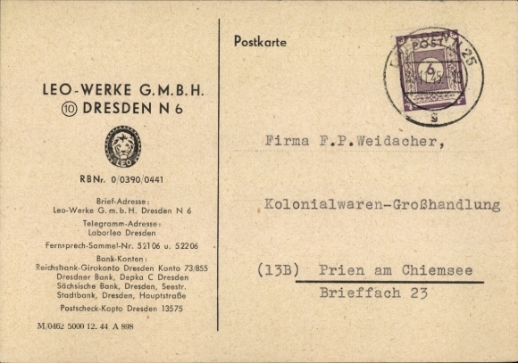 KP Prien am Chiemsee Górna Bawaria, LEO-WERKE GMBH, adres, hurtownia artykułów spożywczych
