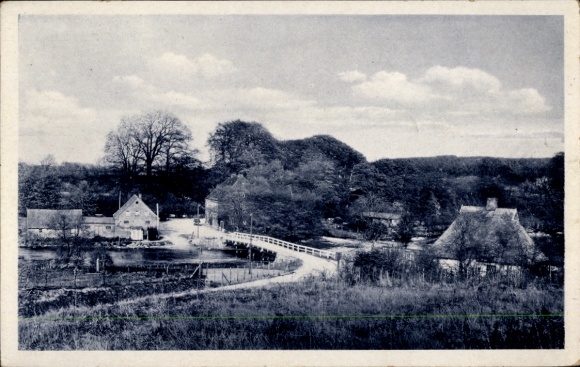 Postcard Oppendorf Schönkirchen in Holstein, Restaurant and Guesthouse Oppendorfer Mühle, Schwentinetal
